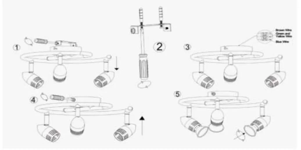 LUCIDE CARO LED Ceiling Spotlight - Figure 3