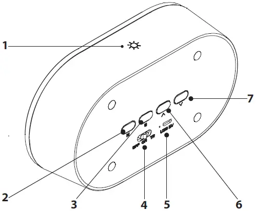 GoGEN Baby Light Alarm Clock-1