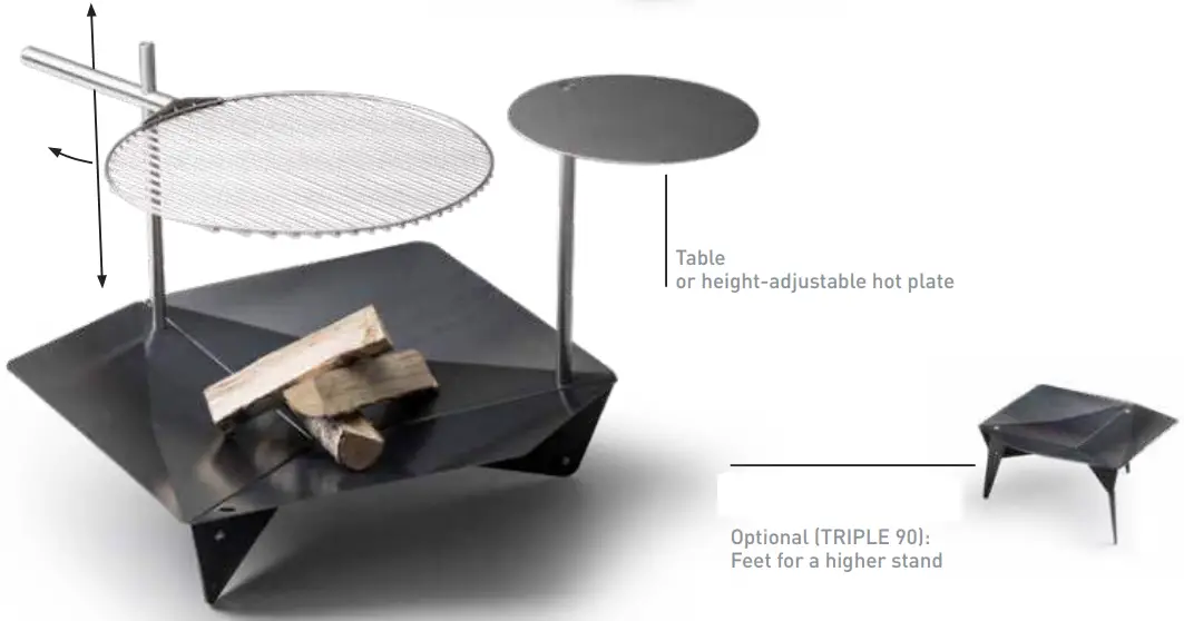 Triple 90 Fire Bowl Overview