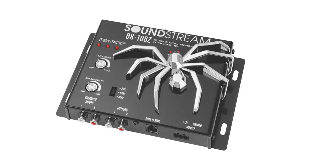 Soundstream Bx-108z Digital Bass Reconstruction Processor Owner's Manual Soundstream Bx-108z Digital Bass Reconstruction Processor Owner's Manual