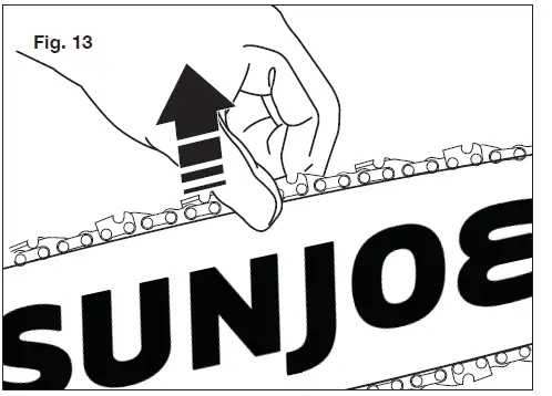 SUN JOE 24V-PS10-LTE Cordless Pole Chain Saw 15