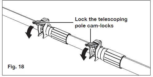 SUN JOE 24V-PS10-LTE Cordless Pole Chain Saw 20