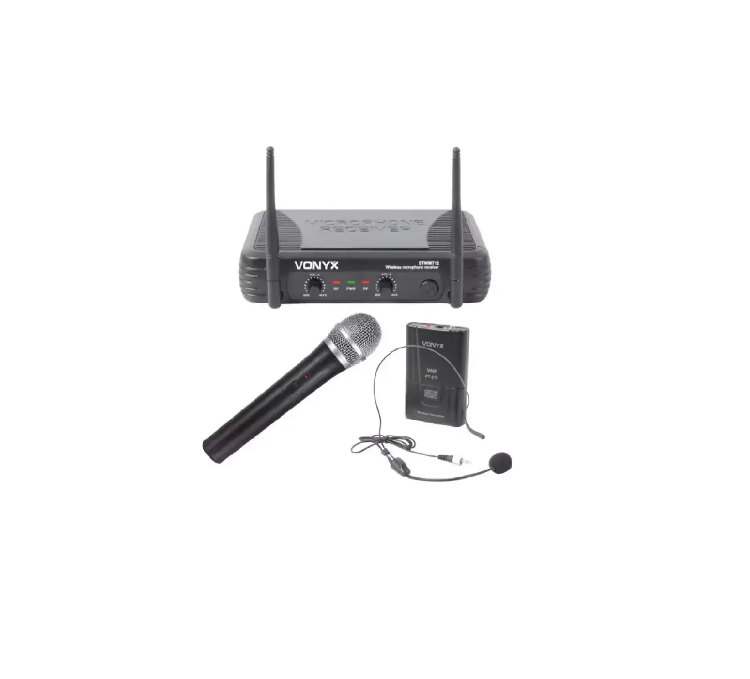 Vonyx Stwm-series Vhf Wireless Microphones Instruction Manual