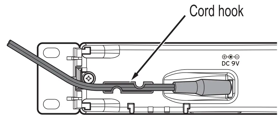 KORG PB X PRO Pitchblack X Pro Chromatic Tuner - Cord hook