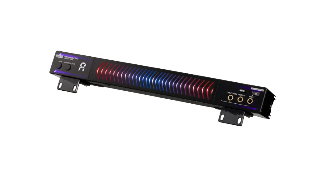 Korg Pb-x-pro Pitchblack X Pro Chromatic Tuner Owner's Manual