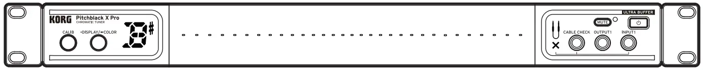 KORG PB X PRO Pitchblack X Pro Chromatic Tuner