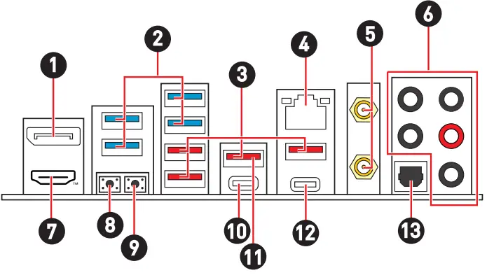 MSI MPG Z790 EDGE WIFI DDR4 Motherboard - fig 12