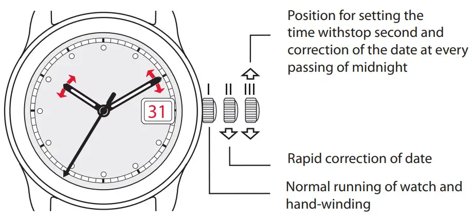 ETA F06 111 Tree Hands Quartz - Figure 5