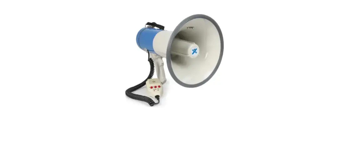 Vonyx Meg065 Megaphone 65 Watts With Rechargeable Battery Instruction Manual