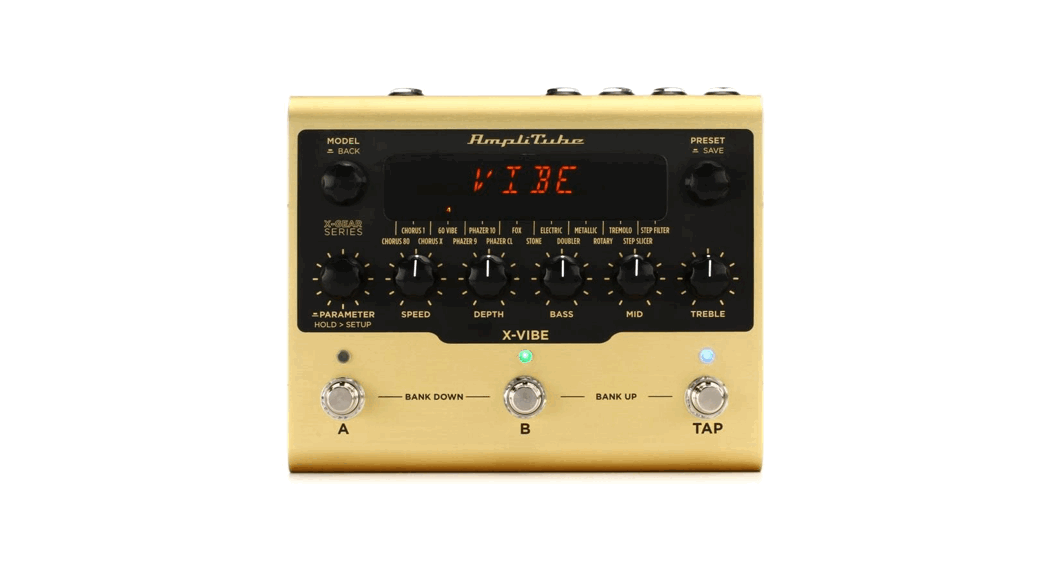 Ik Multimedia Amplitube X-vibe Modulation Pedal User Guide
