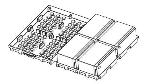 BlueWalker BPH AT24R-4 Empty Battery Pack 14