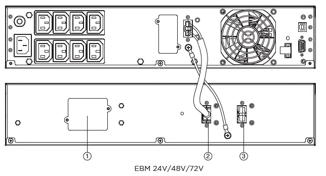BlueWalker BPH AT24R-4 Empty Battery Pack 2