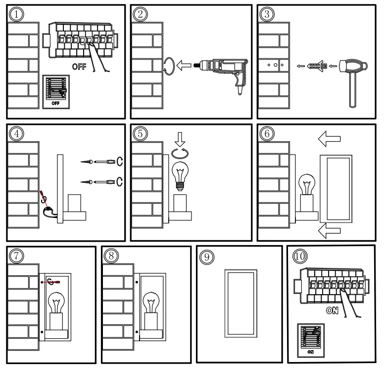 V-TAC VT-837 Wall Lamp - fig