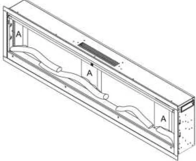 Clihome IF-50FSB Electric Fireplace 18