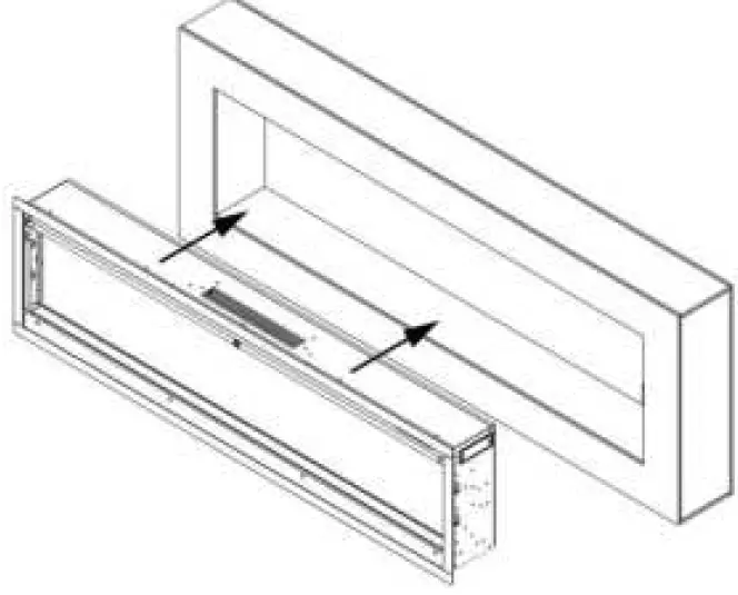 Clihome IF-50FSB Electric Fireplace 19