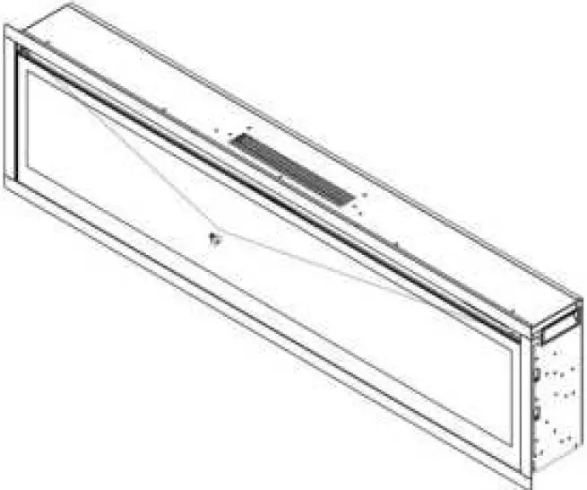 Clihome IF-50FSB Electric Fireplace 24