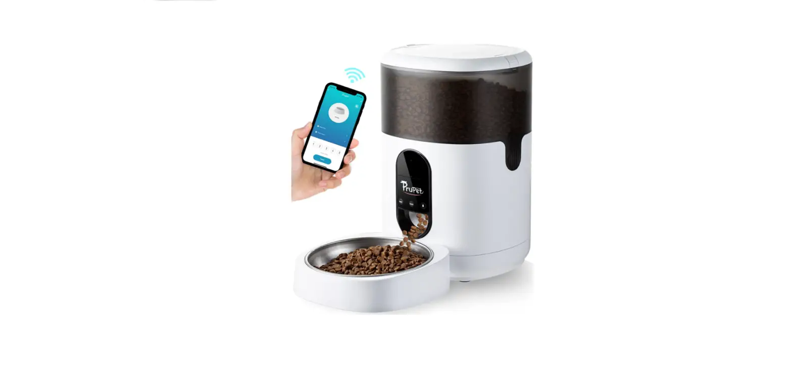 Prupet Wifi Automatic Cat Feeders Cat Food Dispenser User Manual