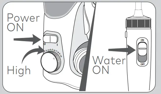 waterpik Water Flosser WP-100 Series - figure 3
