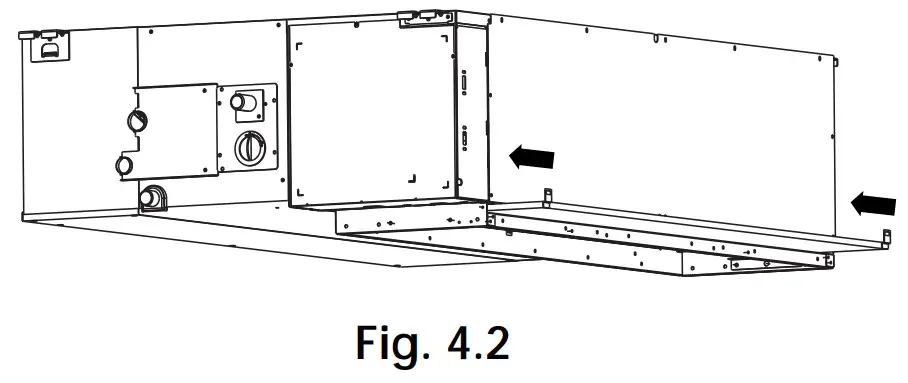 perfect aire 3PAMSDH24 Multi-Zone Ducted Indoor Unit - fig 5