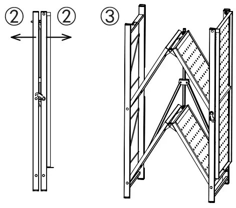 Kmart-43233359-3-Tier-Foldable-Metal-Shelf-fig 3