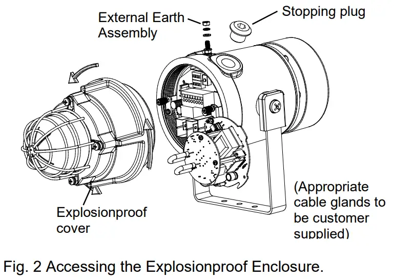 e2s warning signals D1xC1 Explosion Proof Alarm Sounder - Enclosure