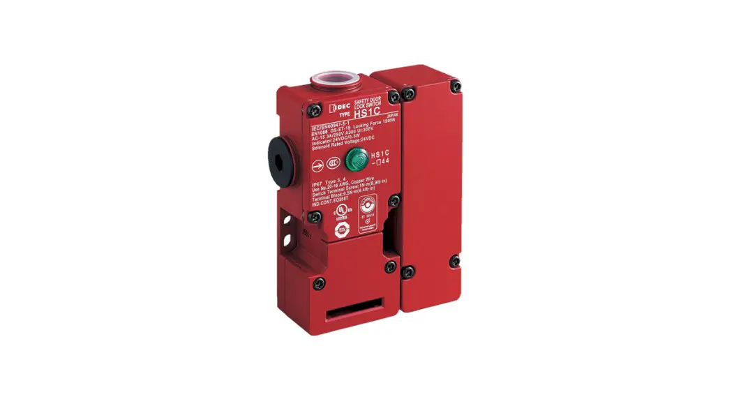 Idec Hs1c Solenoid Type Safety Switch Instructions