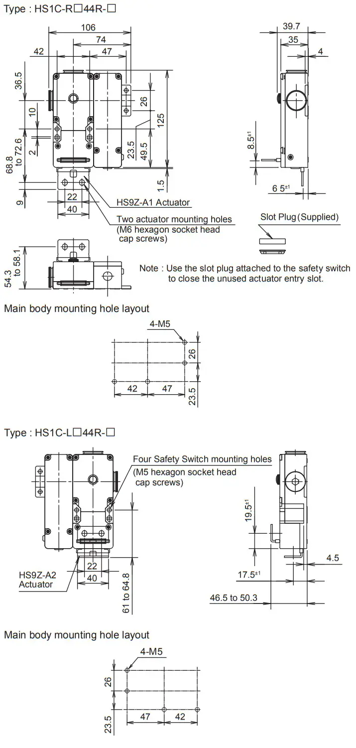 IDEC HS1C Solenoid Type Safety Switch - fig 23
