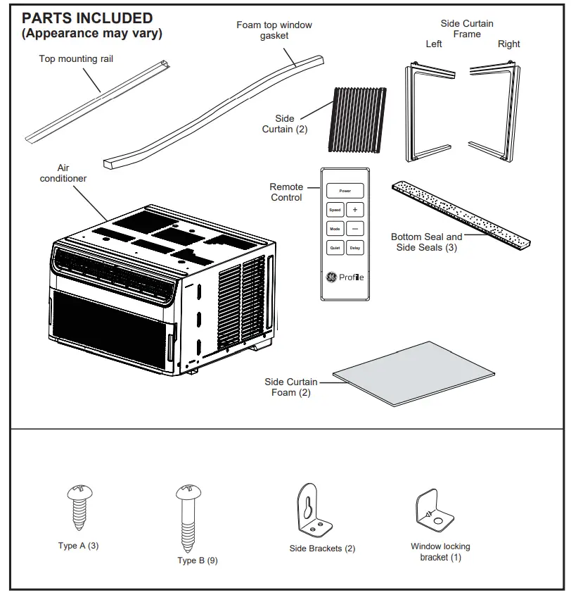 GE-APPLIANCES-AHTR10-Room-Air-Conditioner-fig-8