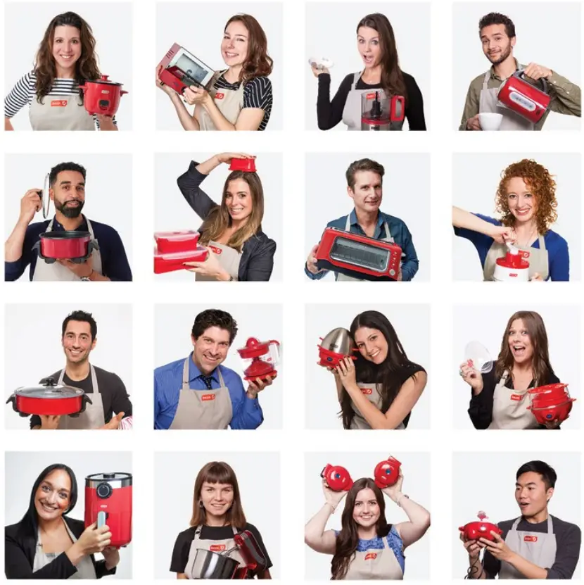 DASH DMWEG001 Easter Egg Mini Waffle Maker - Figure 1