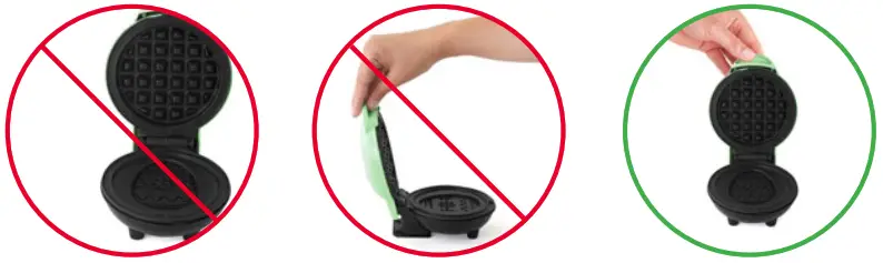 DASH DMWEG001 Easter Egg Mini Waffle Maker - Figure 4