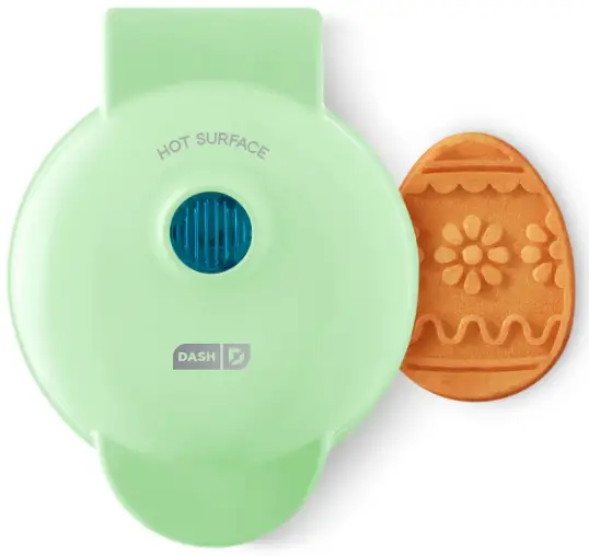 DASH DMWEG001 Easter Egg Mini Waffle Maker