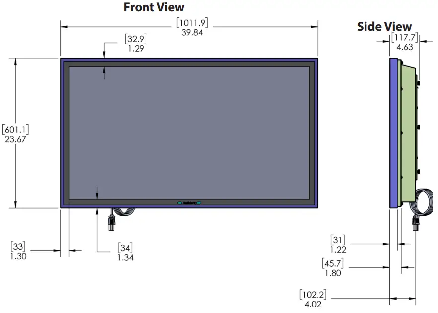 SunBriteTV SB P2 43 1K Pro 2 Series 4K Full HD Outdoor TV