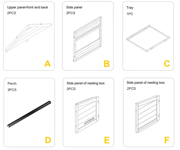 aivituvin-AIR-59-Outdoor-Chicken-Coop-Guinea-Pig-Cage-fig-4