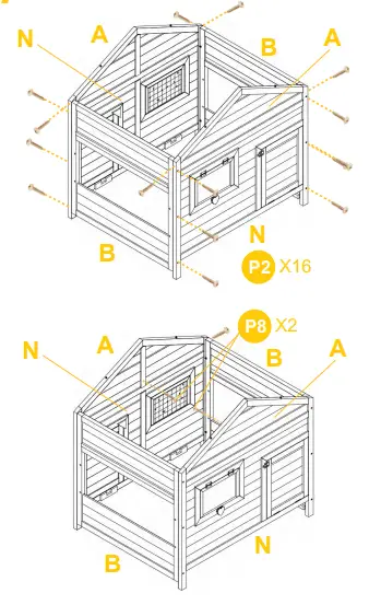 aivituvin-AIR-59-Outdoor-Chicken-Coop-Guinea-Pig-Cage-fig-7
