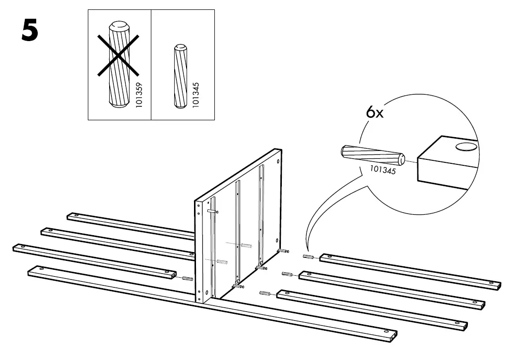 Ikea MALM-6 drawers-Dresserfig-12