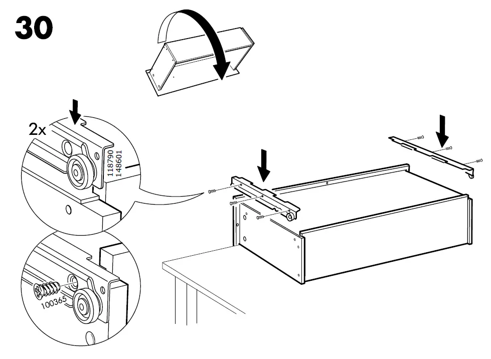 Ikea MALM-6 drawers-Dresserfig-36