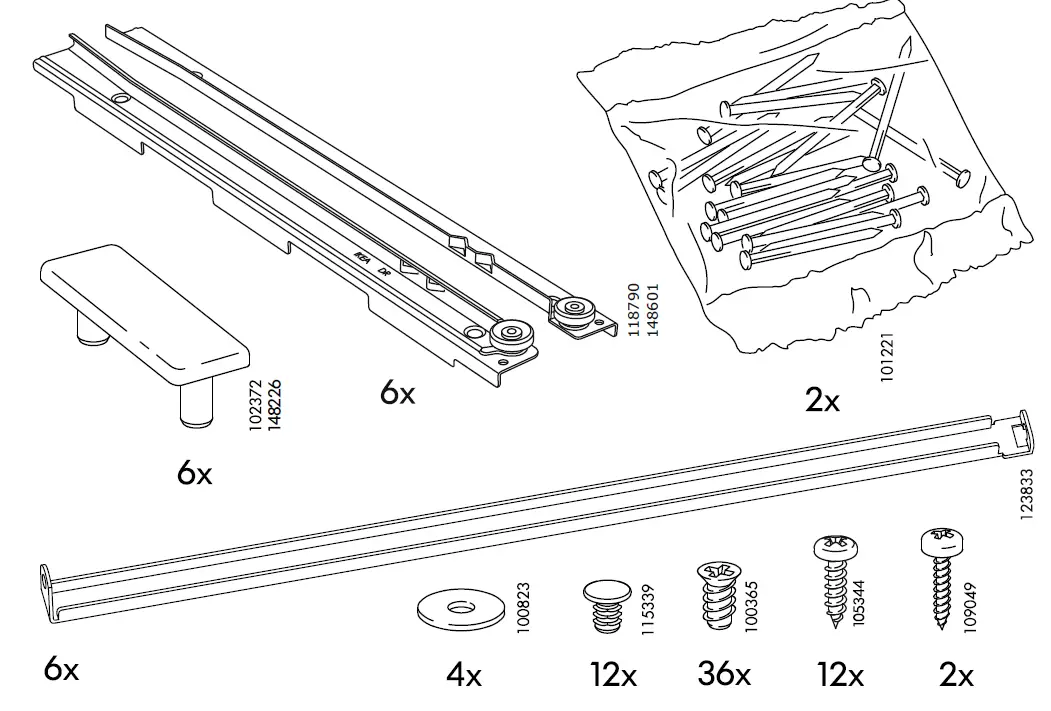 Ikea MALM-6 drawers-Dresserfig-7