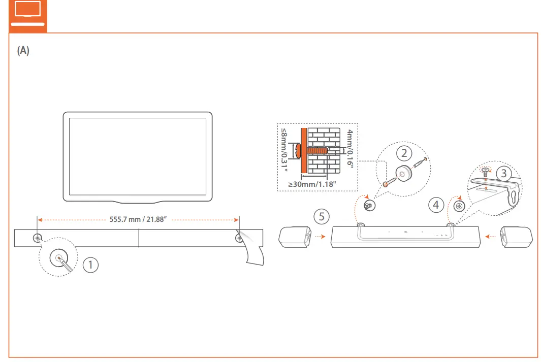 JBL Bar 1000 Powered 7.1.4 Channel Sound Bar System - Fig 60