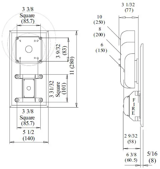 POTTER-SB24 Bell-Strobe-Series-Bell Select-A-Strobe-Combination-1