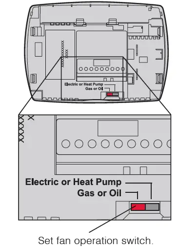 Honeywell PRO3000 Series Non-Programmable Digital Thermostat 13
