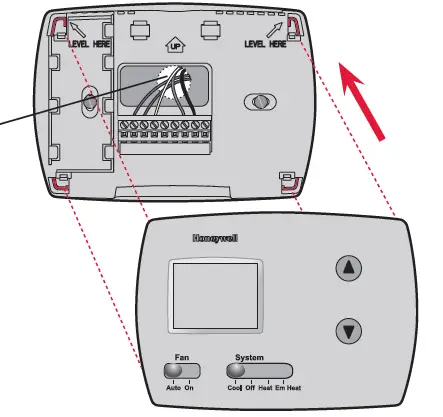 Honeywell PRO3000 Series Non-Programmable Digital Thermostat 14