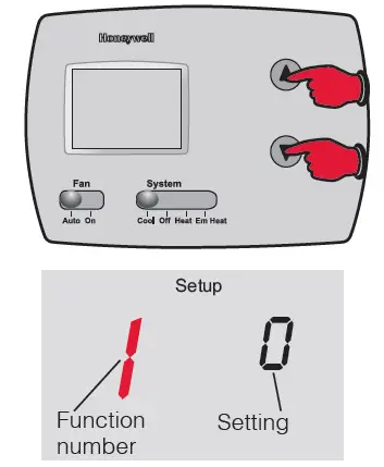 Honeywell PRO3000 Series Non-Programmable Digital Thermostat 14