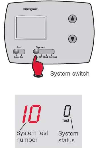 Honeywell PRO3000 Series Non-Programmable Digital Thermostat 16