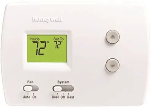 Honeywell PRO3000 Series Non-Programmable Digital Thermostat product