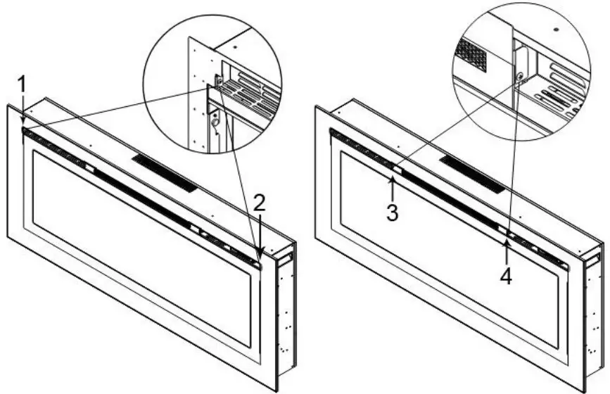 Securing Front Panel After Installation