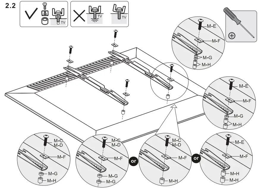 Attach Adapter Brackets