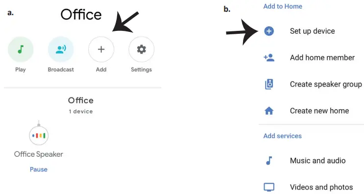 V-TAC Smart LED Panel VT-5140-Google home page