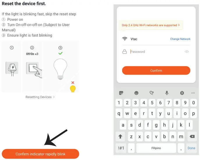 V-TAC Smart LED Panel VT-5140-Step9