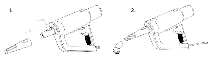 RELIABLE Pronto Plus 300CS Steam Cleaning - lint1