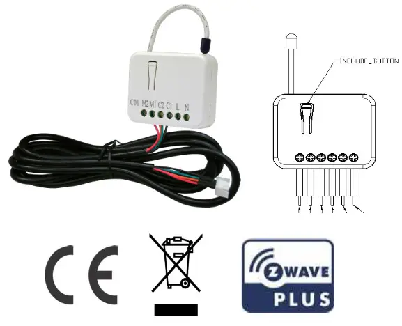 Z-Wave PAC01 JEM-A Adapter